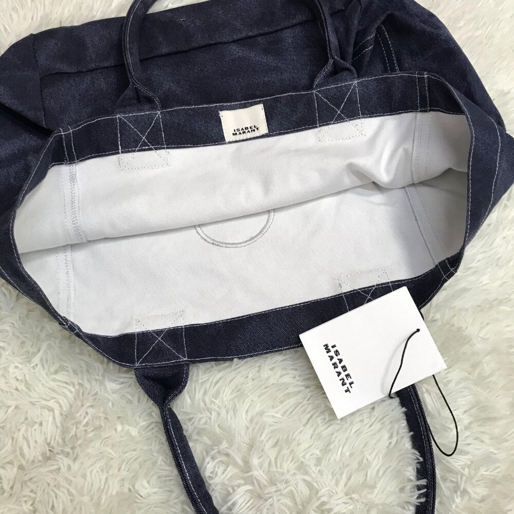Isabel Marant Yenky Logo Tote Bag - Picture 4 of 6